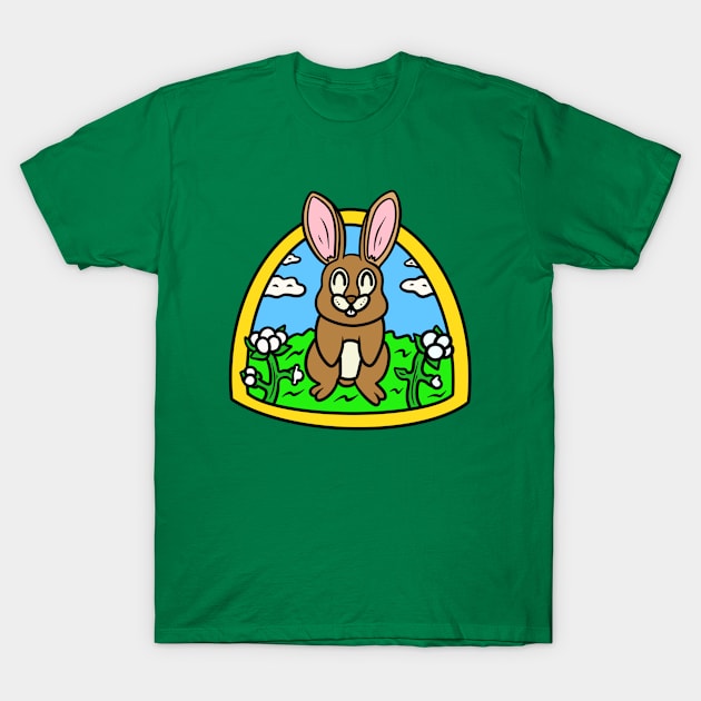 Desert cottontail T-Shirt by Andrew Hau